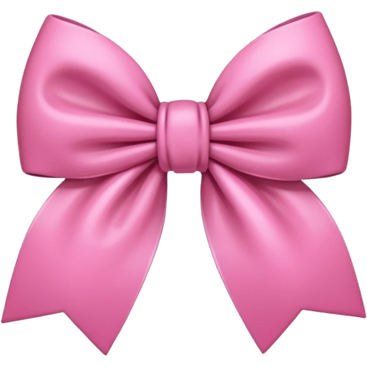 Pink coquette aesthetic bow emoji