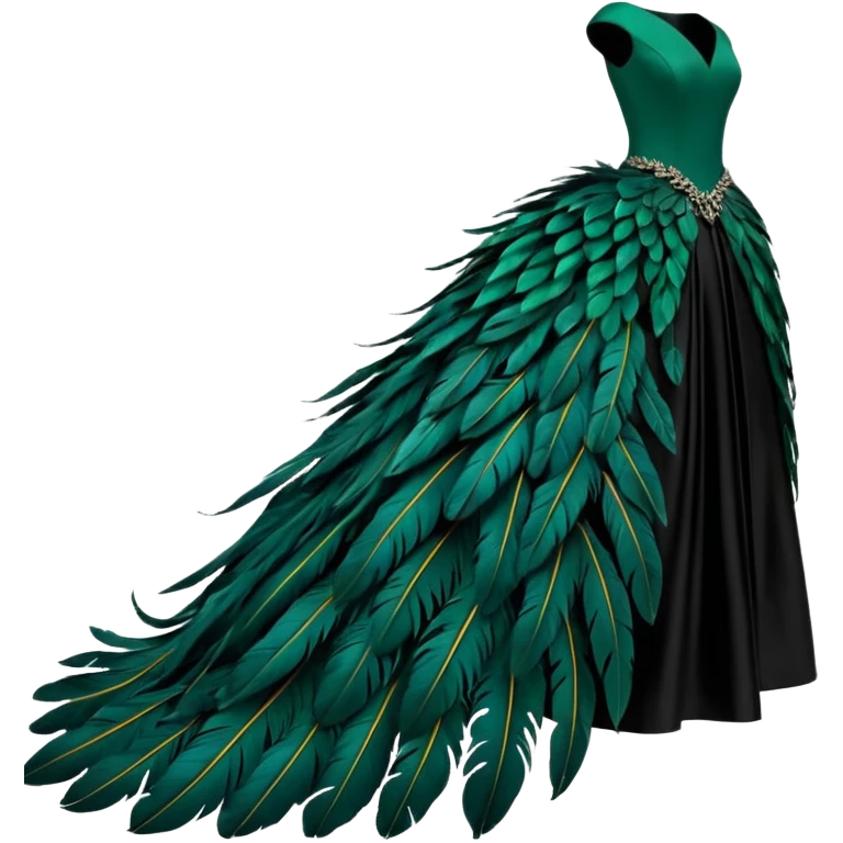 ave Cabeza y espalda: tonos verdes y azulados brillantes.

Pecho: anaranjado intenso que contrasta con el resto del cuerpo.

Alas: mezcla de verdes y negros.

Cola: larga y elegante, con dos plumas centrales que terminan en forma de “raqueta”. emoji