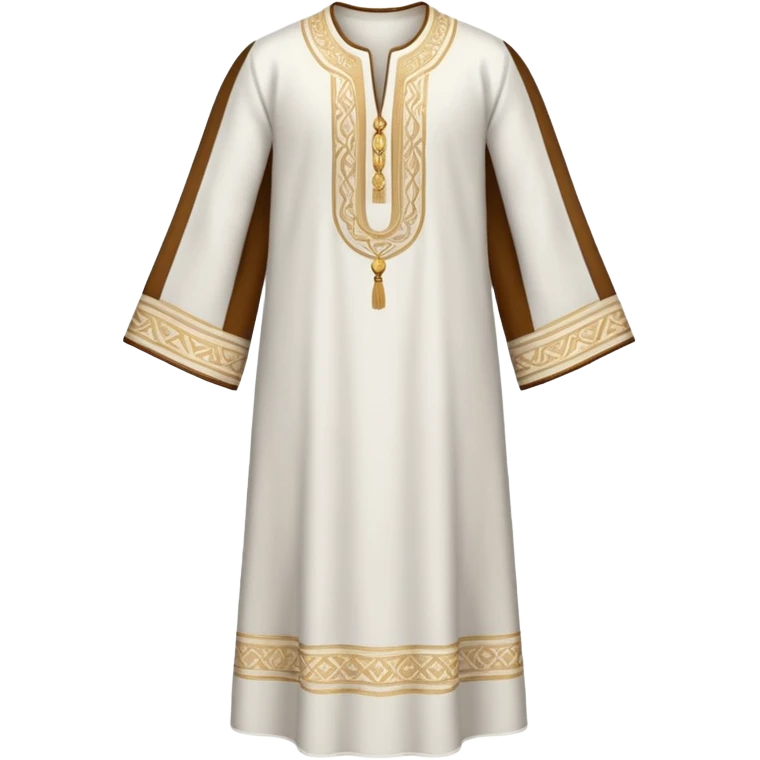 Thobe with no human just the dress emoji