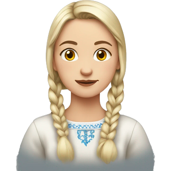 Lena from Belarusian  emoji