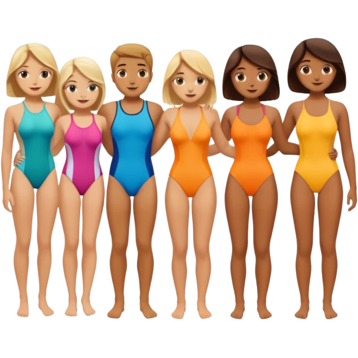 Beach, friends emoji