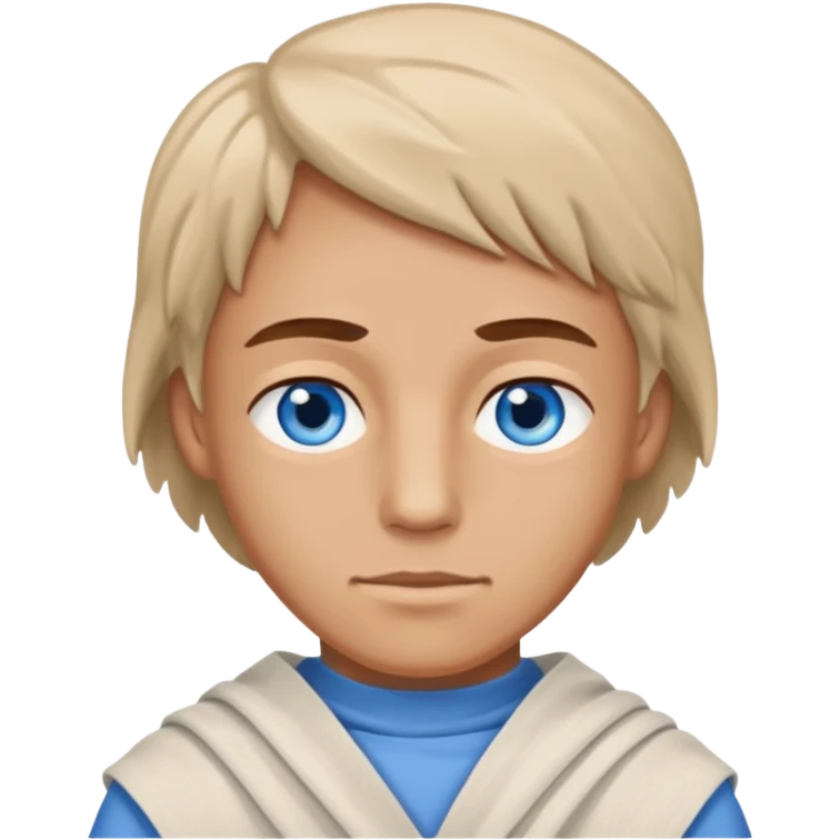 blue eyed desert man in cloth emoji