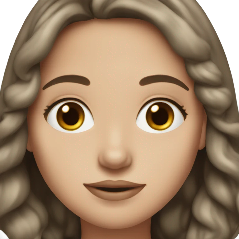 Single Jewish white girl brunette emoji