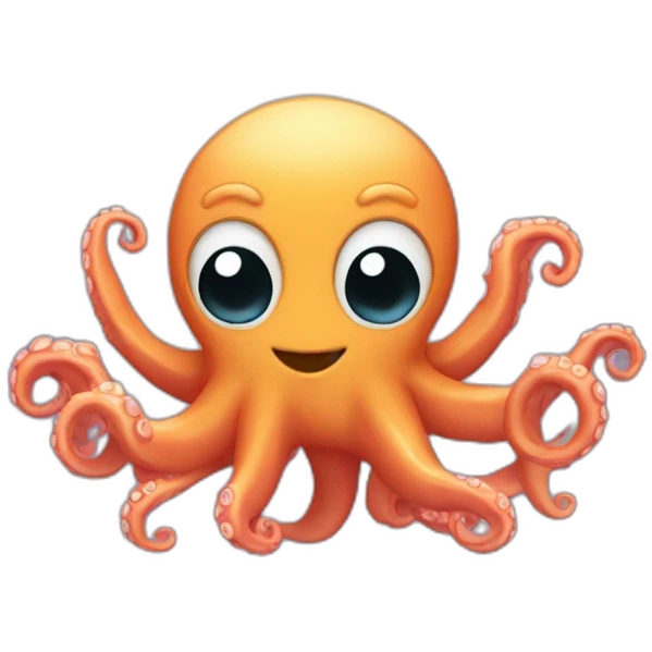 octopuss waving emoji
