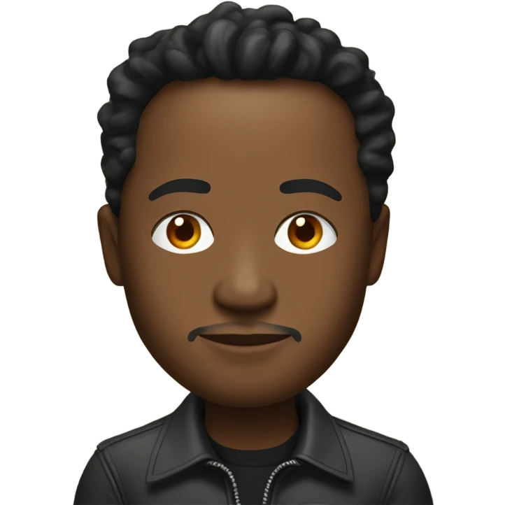 Black Elon musk emoji