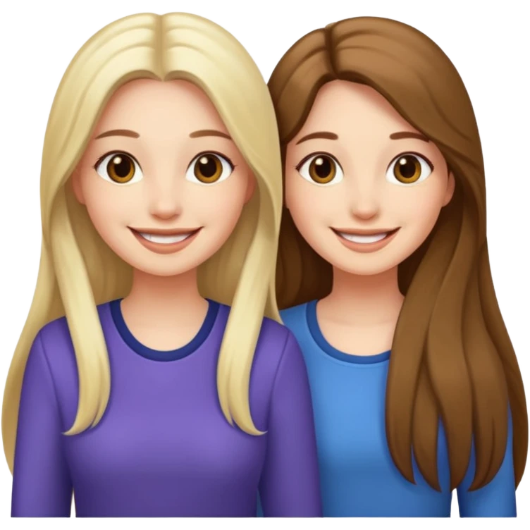 Ma meilleur amie et moi (femme) emoji