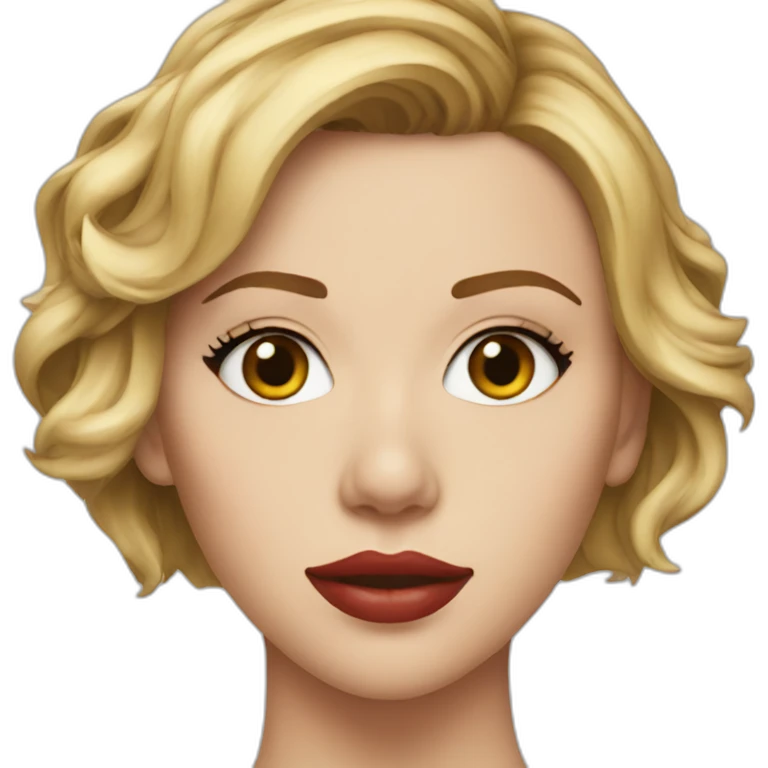 Scarlett Johansson emoji