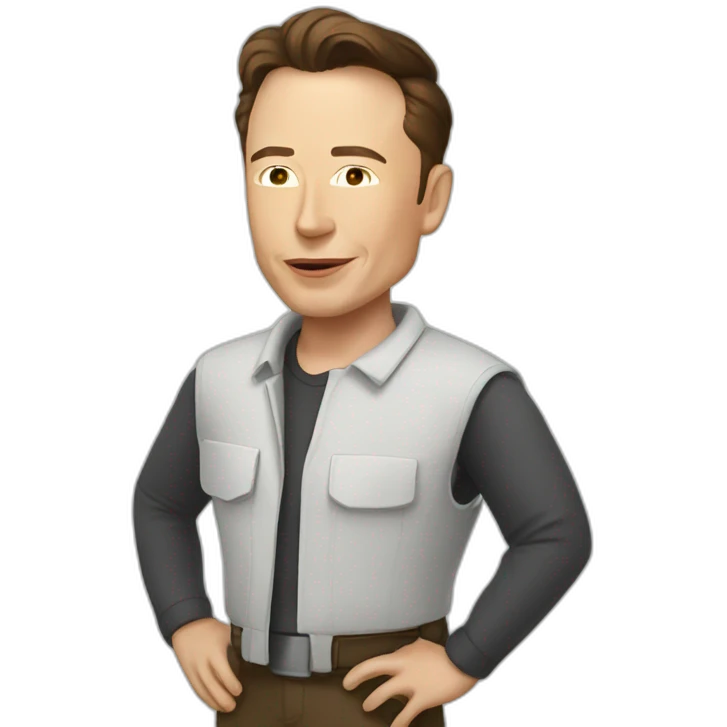 elon musk working on the fields emoji