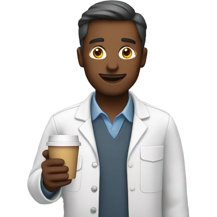  engineer holds coffee emoji