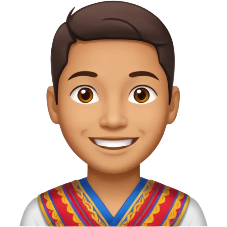 filipino wearing salakot emoji