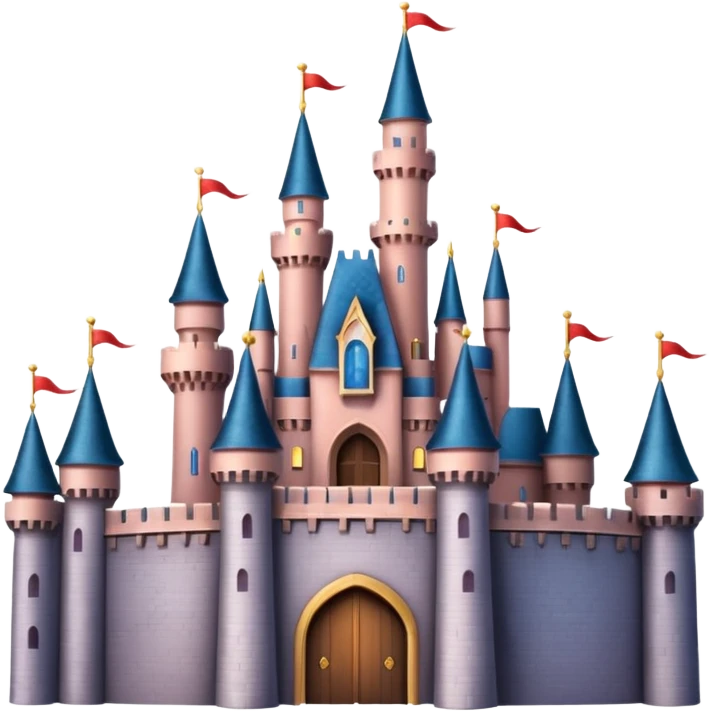 Disney Castle from Film Studios emoji