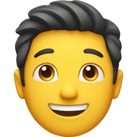Happy person emoji