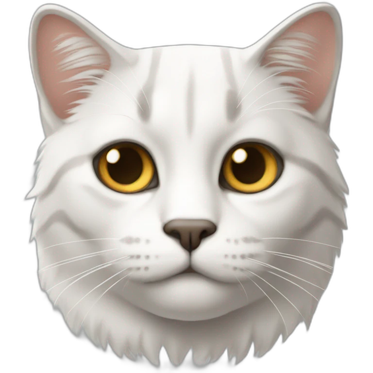 gato blanco vago emoji