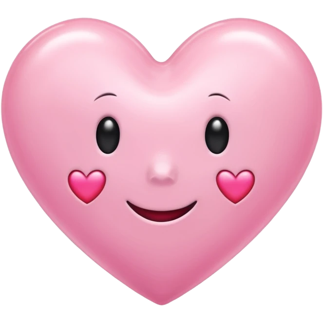  pastel pink heart Halloween emoji