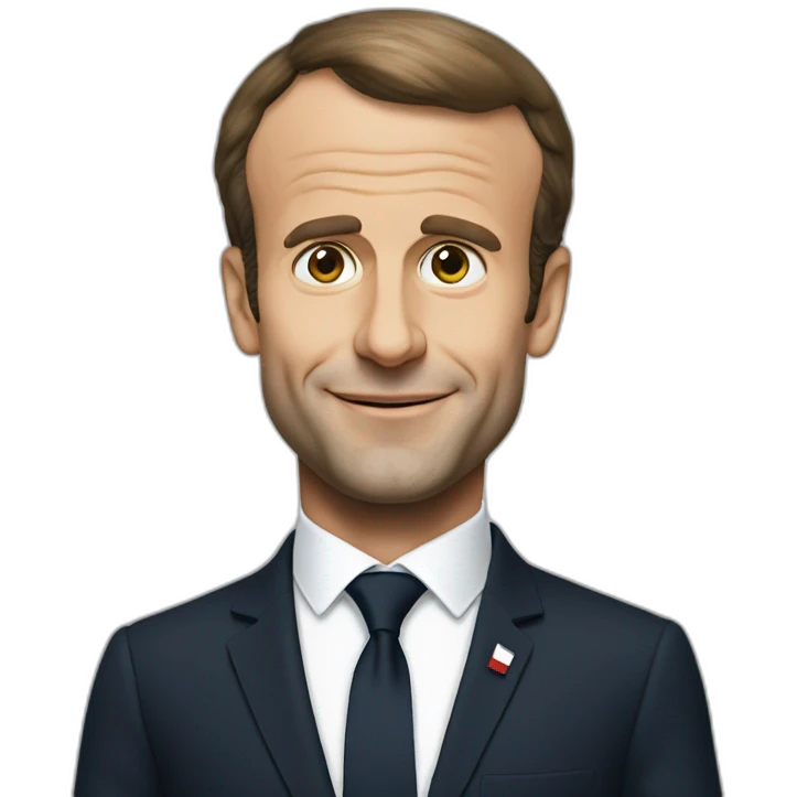 Emmanuel Macron emoji
