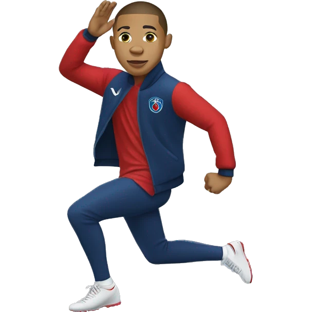 Mbappe qui danse emoji