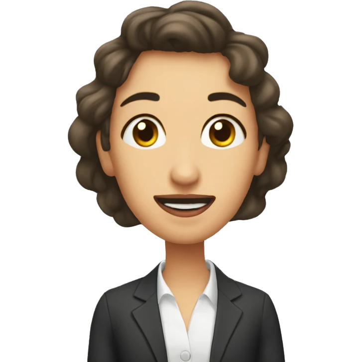 Carita mordiéndose el labio emoji