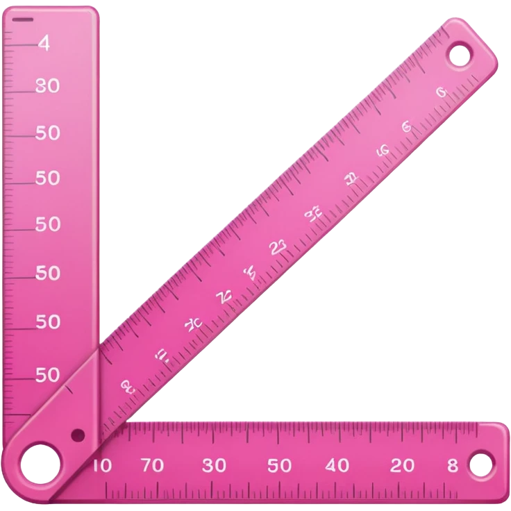 mac os icon pink ruler emoji