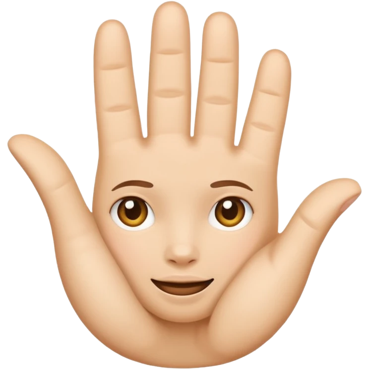 🤌generate cute version of this emoji emoji