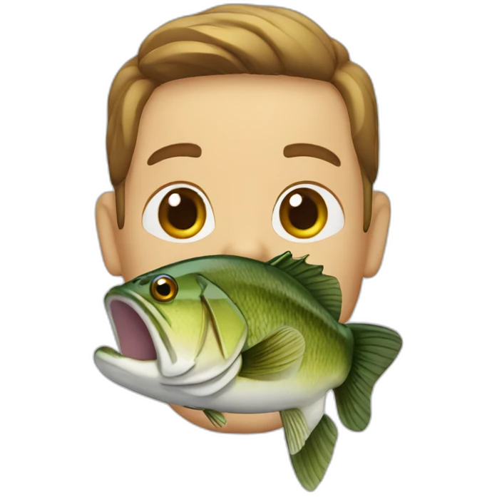 small mouth bass emoji