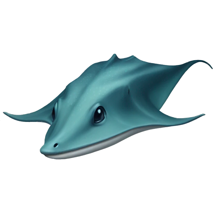 a stingray emoji