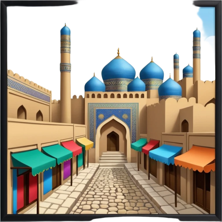 { Самарканд встретил нас восточными базарами, узкими улочками emoji