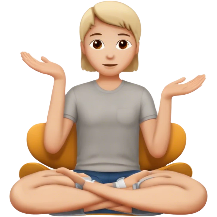 sitting emoji