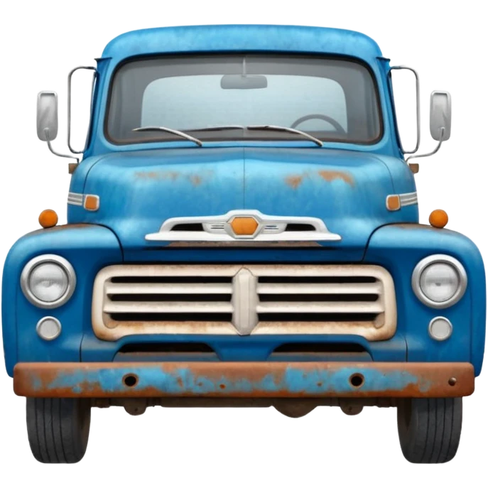 old pickup truck emoji