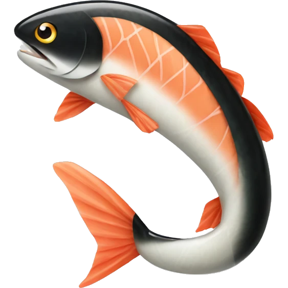Sushi salmon emoji