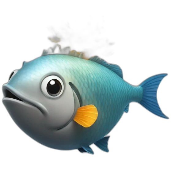 fish explosion emoji