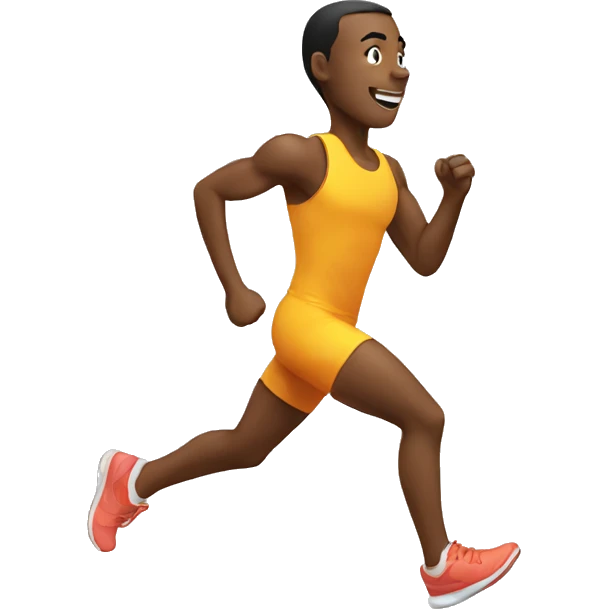running emoji