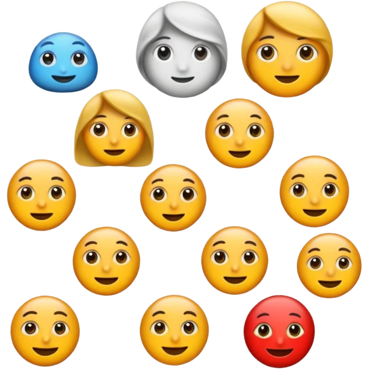 قلب صورتس پر رنگ emoji