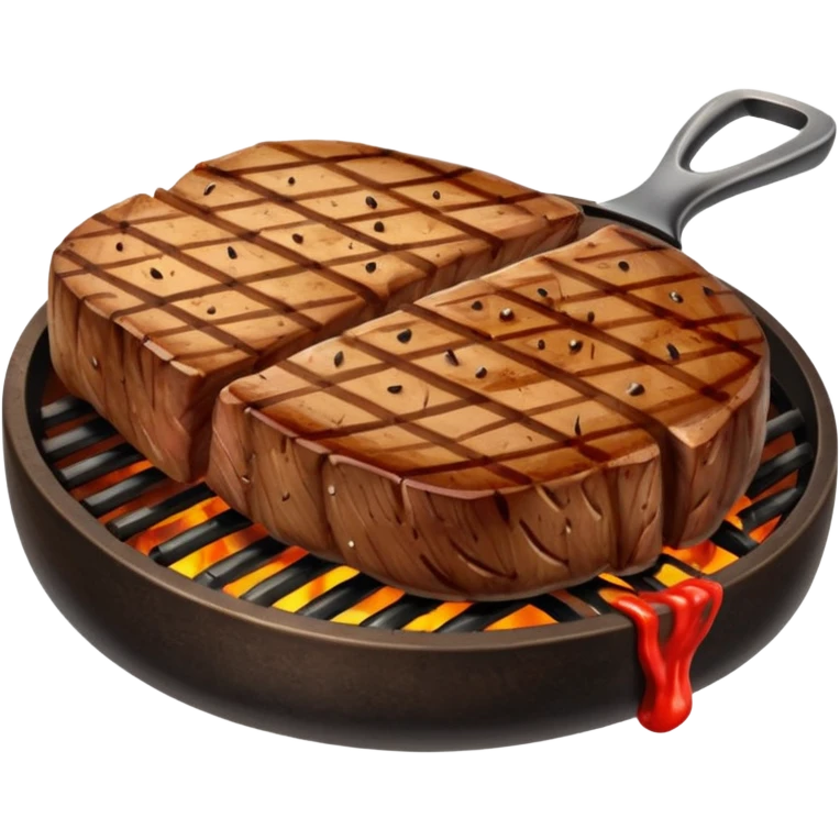 steak with grill marks emoji