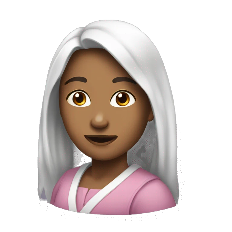 Девушка блондинка  emoji