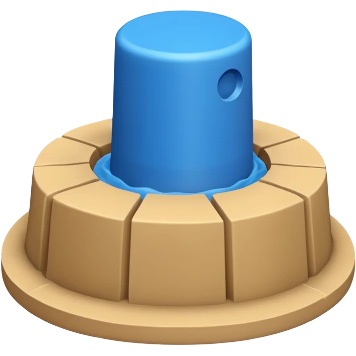 sandcastle mold emoji