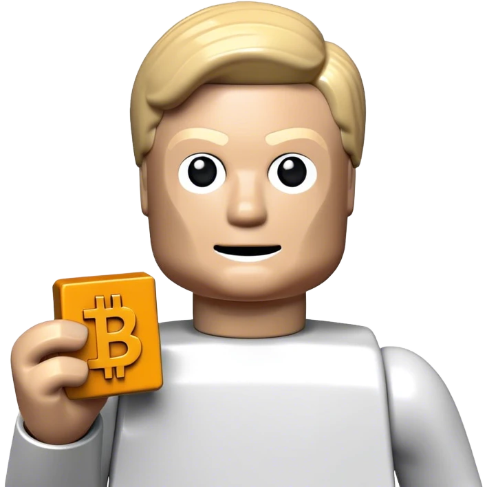 lego homme bitcoin emoji