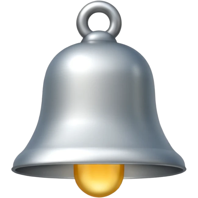 white bell emoji