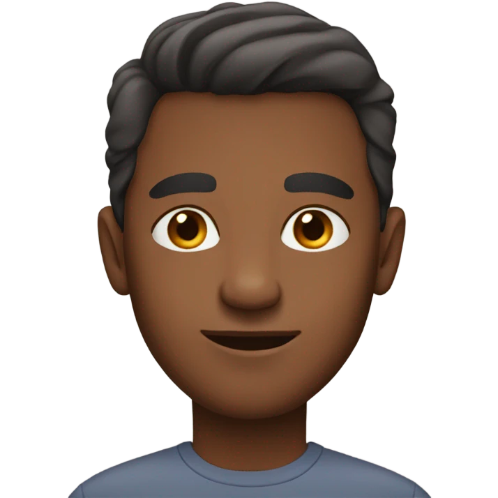 brown man emoji