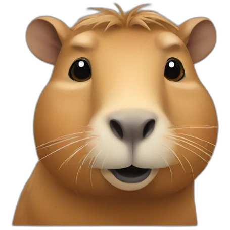 Capybara emoji