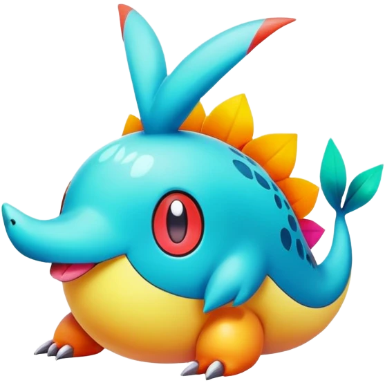 Colorful Floral Fakémon-Pokémon emoji