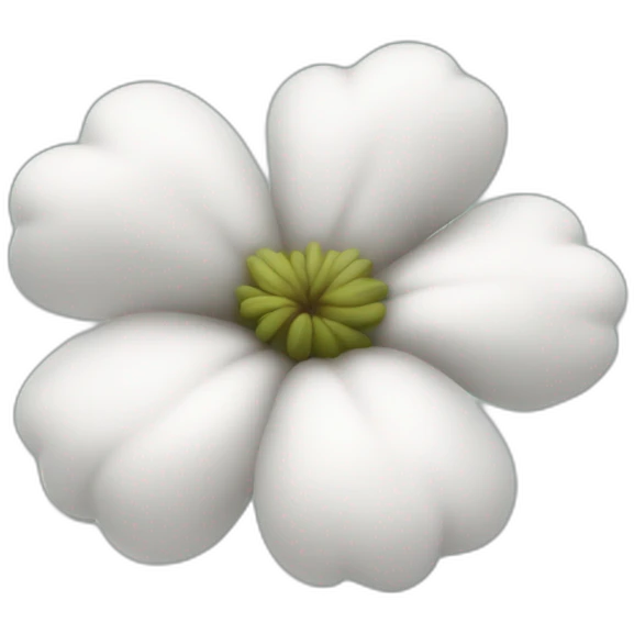 cotton flower like explosion cloud emoji