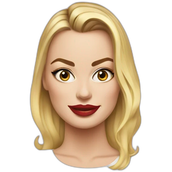 margot robbie emoji