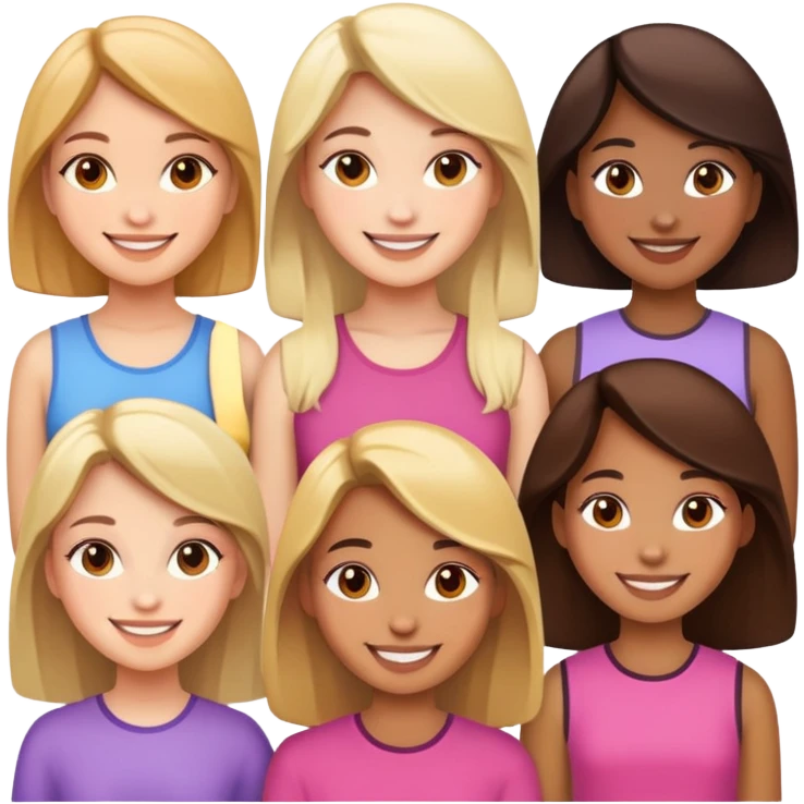 Girls stop emoji