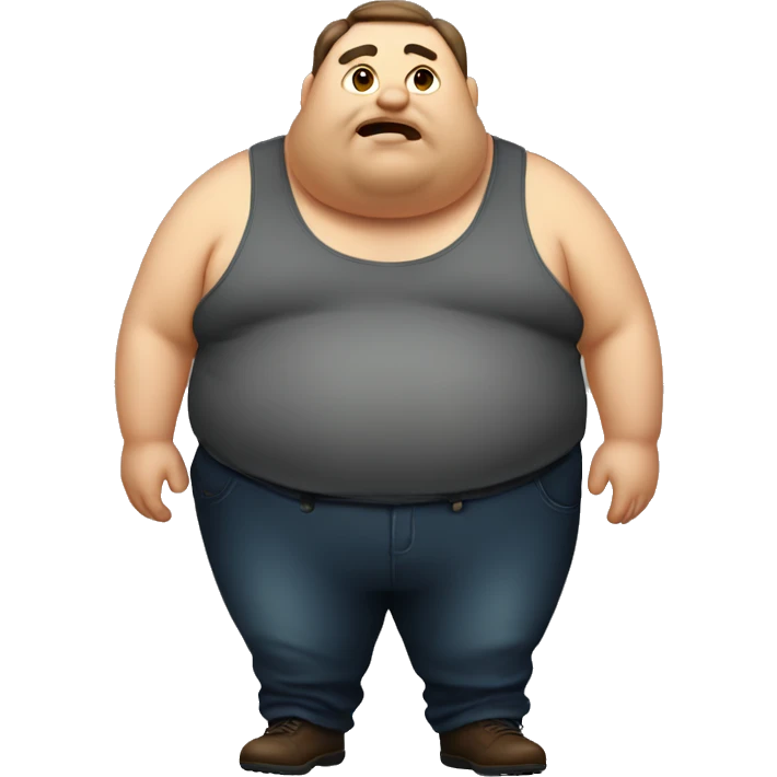 Fat emoji