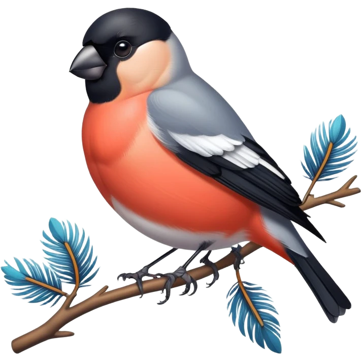 Bullfinch  emoji