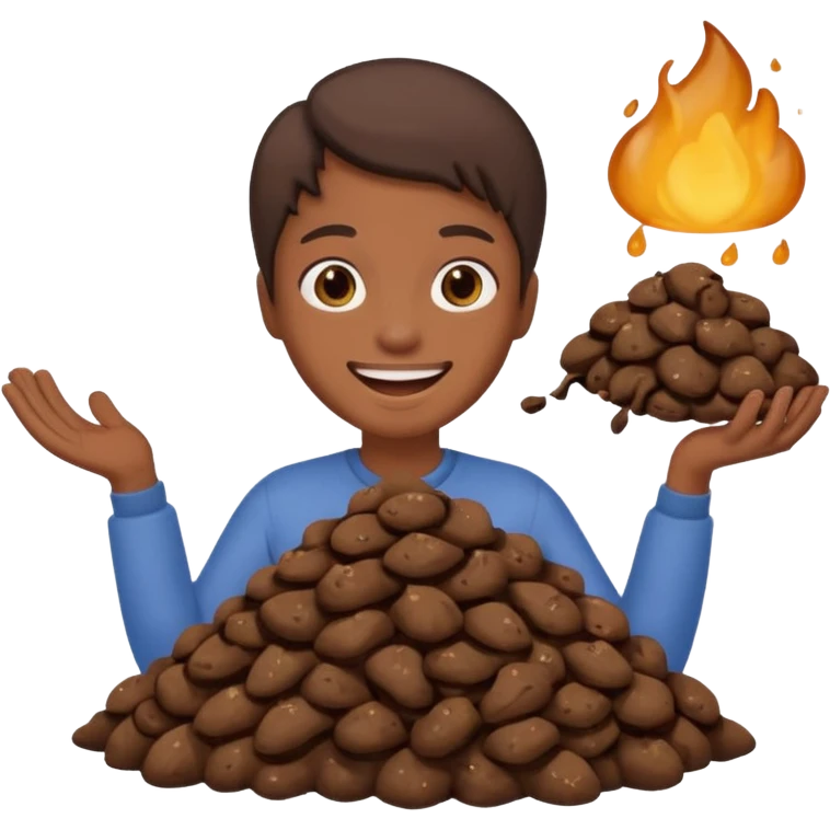 Poop lover emoji