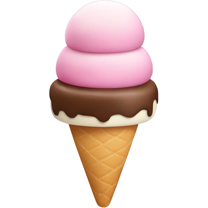 neapolitan icecream emoji
