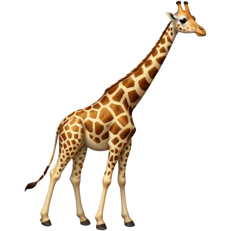 Giraffe playing Basketball  emoji