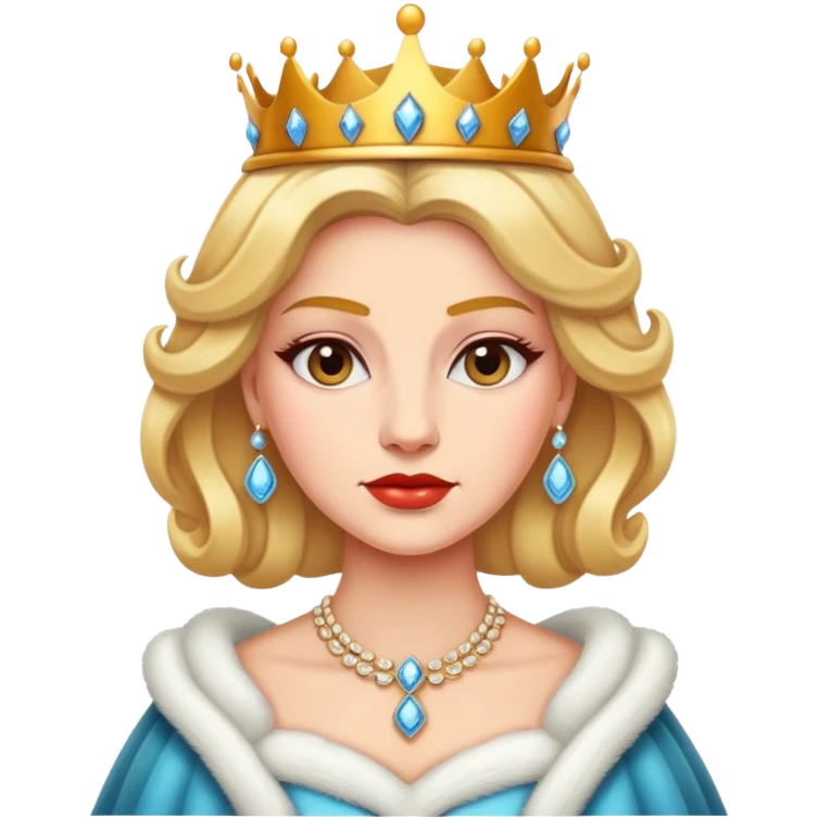seorang ratu yang cantik dingin pintar mewah dan kejam emoji