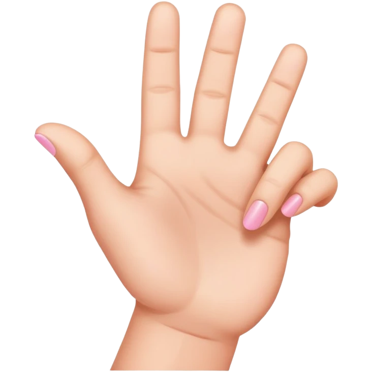 Pinky promise emoji